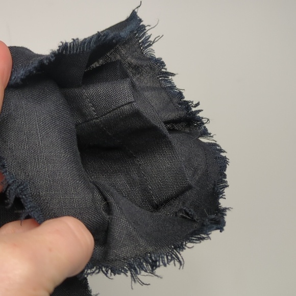 #🌻 129 INC International Concepts Black Ruffle Jacket - Picture 7 of 7